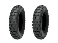 【あす楽】前後セット SHINKO シンコー SR421 3.50-8 4PR WT モンキー ゴリラ 350-8 8インチ チューブタ…