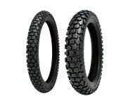 SHINKO シンコータイヤ SR244 3.00-21 & 4.60-18 フロント リア 前後セット バイクタイヤ オートバイタイヤ