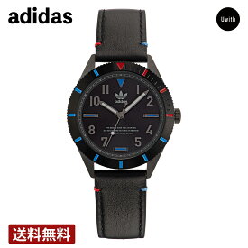＼お買い物マラソンP10倍／【公式代理店】adidas アディダス 腕時計 EDITION THREE クォーツ ブラック AOFH22506