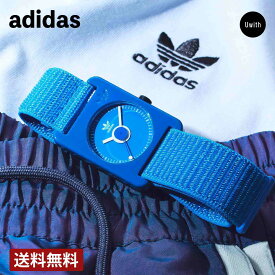 ＼お買い物マラソンP10倍／adidas アディダス 腕時計 RETRO POP TWO クォーツ ユニセックス ブルー AOST22541 ブランド プレゼント 入学 祝い