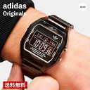【レビュー特典あり】【正規販売店】アディダス adidas メンズ レディース デジタル 腕時計 DIGITAL TWO Crystal デジタルツー クリスタル ブラック AOST24064 時計 5気圧防水