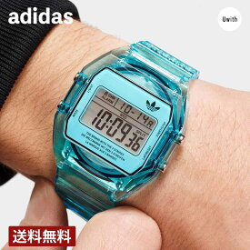 【公式代理店】《2024年春夏新作》adidas アディダス 腕時計 DIGITAL TWO Crystal クォーツ ブルーパール / ブルーパール AOST24065 / AOST24065 デジタル