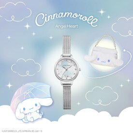 Angel Heart エンジェルハート シナモロール コラボレーションウォッチ クォーツ レディース ライトブルー SR24SS 時計 腕時計 ブランド