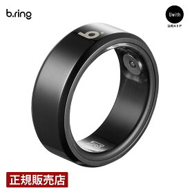 【正規販売代理店】b.ring ブリング スマートリング ステンレススチール ブラック - メンズ レディース