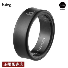 【正規販売代理店】b.ring ブリング チタン ブラック スマートリング メンズ レディース