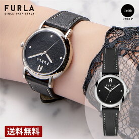 【トートバッグプレゼント】フルラ FURLA 腕時計 ブラック イージーシェイプ WW00024015L1 クォーツ 日常生活防水 レザー レディース 誕生日 プレゼント ギフト