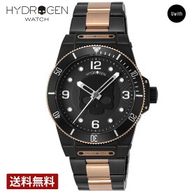 ＼お買い物マラソンP10倍／【公式ストア】HYDROGEN ハイドロゲン 腕時計 SPORTIVO 自動巻 ブラック HW324207-SK ブランド メンズ 時計