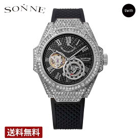 【公式ストア】SONNE ゾンネ メンズ腕時計 日本製 S031 watch SO-S031SSZBK ブランド 時計
