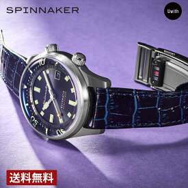 ＼期間限定P10倍／【公式ストア】【10%OFF】SPINNAKER スピニカー BRADNER-wena 3 メンズ腕時計 自動巻 ブラック SP-5062-WN-05 スマートウォッチ機能 スイカ対応