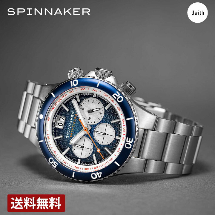 楽天市場】【公式ストア】 スピニカー SPINNAKER メンズ 腕時計 