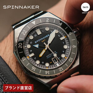 �y�u�����h���c�X�z�X�s�j�J�[ SPINNAKER �f���} �W�[�G���e�B�[�I�[�g�}�e�B�b�N DUMAS GMT AUTOMATIC ������ �����Y �u���b�N SP-5119-11 ���v �r���v �_�C�o�[�Y�E�H�b�`