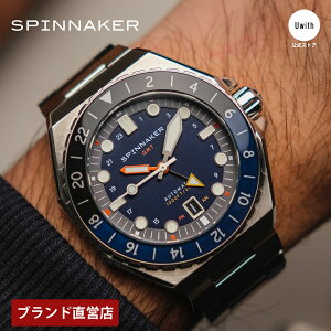 �y�u�����h���c�X�z�X�s�j�J�[ SPINNAKER �f���} �W�[�G���e�B�[�I�[�g�}�e�B�b�N DUMAS GMT AUTOMATIC ������ �����Y �l�C�r�[ SP-5119-22 ���v �r���v �_�C�o�[�Y�E�H�b�`