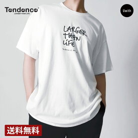 ＼スーパーセール ポイントP10倍／【公式ストア】TENDENCE テンデンス 腕時計 Tシャツ XLサイズ ホワイト 22SSORGTEE-WH-XL