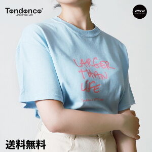 テンデンス TENDENCE Tシャツ Mサイズ ライトブルー 22SSORGTEE-LBL-M 時計 ブランド