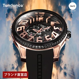 【レビュー特典あり】【ブランド直営店】テンデンス TENDENCE メンズ 腕時計 ミラースカイ TY230002 ブラック シルバー ゴールド 自動巻 時計 ブランド 日常生活防水 シリコン
