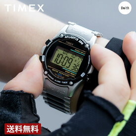 ＼期間限定P10倍／【公式ストア】TIMEX タイメックス アトランティス100 クォーツ ブラック TW2U31100 時計 人気 ブランド