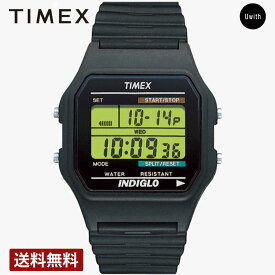 ＼お買い物マラソンP10倍／【公式ストア】TIMEX タイメックス クラシッククロノアラーム クォーツ デジタル TW2U84000(T75961) 時計 人気 ブランド