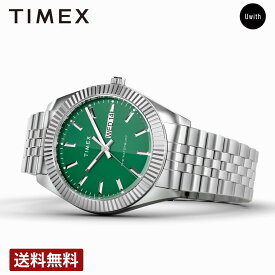 【公式ストア】TIMEX タイメックス ウォーターベリー レガシー クォーツ グリーン TW2V18100 時計 人気 ブランド