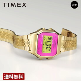 ＼スーパーセール ポイントP10倍／【公式ストア】TIMEX タイメックス Timex 80 クォーツ デジタル TW2V19400 時計 人気 ブランド