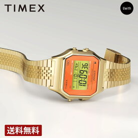 ＼お買い物マラソンP10倍／【公式ストア】TIMEX タイメックス Timex 80 クォーツ ユニセックス デジタル TW2V19500 ブランド 腕時計 プレゼント 入学 祝い