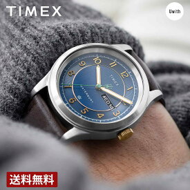 ＼期間限定P10倍／【公式ストア】TIMEX タイメックス ウォーターベリー トラディショナル デイデイト クォーツ ブルー TW2V28500 時計 人気 ブランド