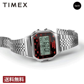 【公式ストア】TIMEX タイメックス スペースインベーダーコラボ クォーツ デジタル TW2V30000 時計 人気 ブランド