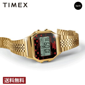 ＼お買い物マラソンP10倍／【公式ストア】TIMEX タイメックス スペースインベーダーコラボ クォーツ ユニセックス デジタル TW2V30100 ブランド 腕時計 プレゼント 入学 祝い