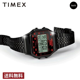 【公式ストア】TIMEX タイメックス スペースインベーダーコラボ クォーツ デジタル TW2V30200 時計 人気 ブランド