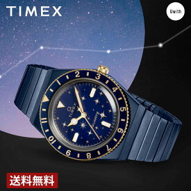 ＼楽天スーパーセール／【公式ストア】TIMEX タイメックス Q TIMEX クォーツ レディース ブルー TW2V53500 時計 人気 ブランド