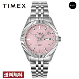 ＼期間限定P10倍／【公式ストア】TIMEX タイメックス ウォーターベリー レガシー クォーツ レディース ピンク TW2V66600 ブランド 腕時計 プレゼント 入学 祝い