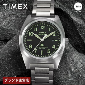 【レビュー特典あり】【ブランド直営店】TIMEX タイメックス Expedition Capstone クォーツ メンズ ブラック TW2Y18300