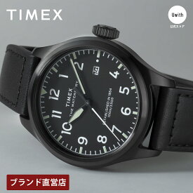 【レビュー特典あり】【ブランド直営店】TIMEX タイメックス Waterbury Ace 3-Hand クォーツ メンズ ブラック TW2Y18900
