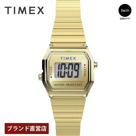 【レビュー特典あり】【ブランド直営店】TIMEX タイメックス Mini T80 Gold Tone クォーツ ゴールド TW2Y46600