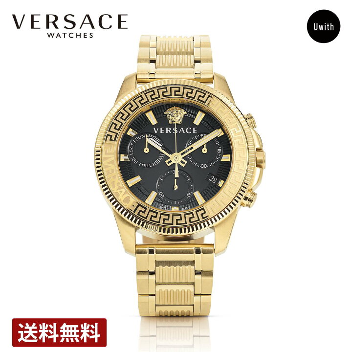楽天市場】【正規販売店】VERSACE ヴェルサーチェ グレカ ロゴ ムーン 