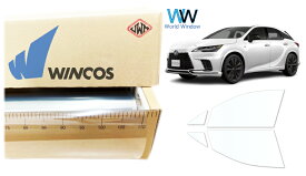リンテック 透明遮熱フィルム WINCOS IR-90HD トヨタ レクサスRX (TALA10/TALA15/TALH17/AALH16) カット済みカーフィルム フロントドア セット クリアフィルム カットフィルム