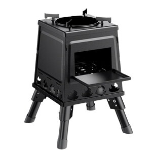 【特定商品!店舗オープン時間限定!ポイント3倍】薪ストーブ 二次燃焼 キャンプ アウトドア 組み立て簡単 折り畳み ポータブル 高効率 小型 ソロストーブ 薪キャンプストーブ ロケットス