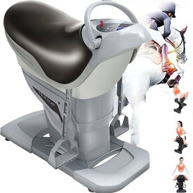 電動乗馬マシン 200W屋内3Dシミュレーション乗馬フィットネスマシン 3モード調整可能な腹部フィットネスエクササイズ 腰 脚 B用機器