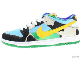 NIKE SB DUNK LOW PRO QS "BEN & JERRY'S" cu3244-100 white/university gold ナイキ ダンク ロウ 【新古品】