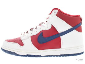 NIKE DUNK HIGH 305287-141 white/rapid-varsity red ナイキ ダンク ハイ 【新古品】