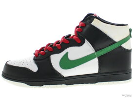 NIKE DUNK HIGH "2004" 305287-131 wht/classic grn-blk-varsity rd ナイキ ダンク ハイ 【新古品】