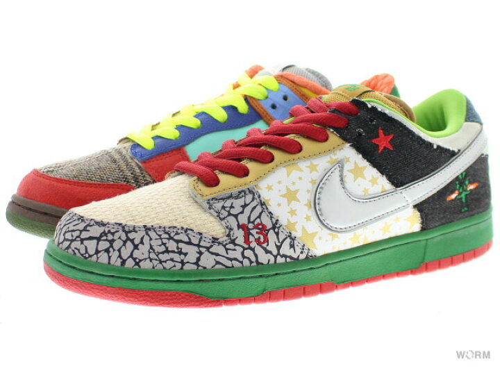 楽天市場】【US8.5】 NIKE SB SB WHAT THE DUNK 318403-141 【新古品 