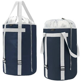 ＼最短当日発送／ランドリーバスケット ランドリーバッグ 大容量 折りたたみ 洗濯物入れ 脱衣かご ランドリー収納 ランドリーボックス 収納ラック 洗濯かご 80L スリム 洗濯物 自立式 収納ボックス ランドリー収納 コインランドリーに リュック 手提げ 3way 防水 おしゃれ