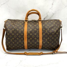 LOUIS VUITTON ルイヴィトン モノグラム キーポル バンドリエール50 ボストンバッグ M41426 ショルダーバッグ2WAYバッグ 旅行用バッグ トラベルバッグ 大容量 定番 人気 メンズ レディース 男女兼用 カバン ブランドバッグ ブランド品 ルイヴィトンボストンバッグ