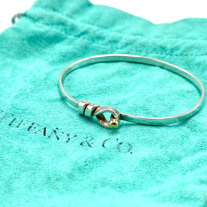 楽天市場】TIFFANY&Co. ティファニー フック&アイ ブレスレット コンビ 
