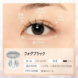 【WOSADO公式ストア】NO.14 Frost Black 一体型 マグネットつけまつげ 【ザ・共通テンTVで紹介！】 収納ボックス 簡単装着 磁石式 接着剤不要 再利用可能 超軽量 すっぴん感 薄いメイク向き 磁気 つけまつ毛 初心者
