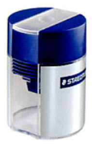 ステッドラー シャープナー 蓋付き鉛筆削り 1穴タイプ 511 001