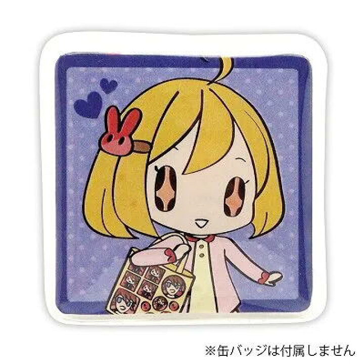 楽天市場】コアデ スクエア缶バッジカバー 58×58mm対応 5枚入 CONC 