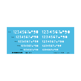 楽天市場 数字 テンプレート シャープペンの通販