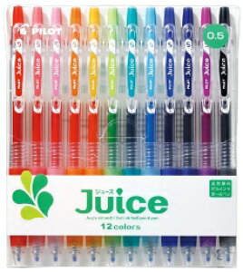 �p�C���b�g �Q���C���L�{�[���y�� �W���[�X Juice �ɍ�0.5mm 12�F�Z�b�g LJU-120EF-12C