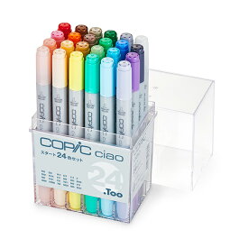 .Too COPIC ciao コピックチャオ スタート 24色セット 12503045
